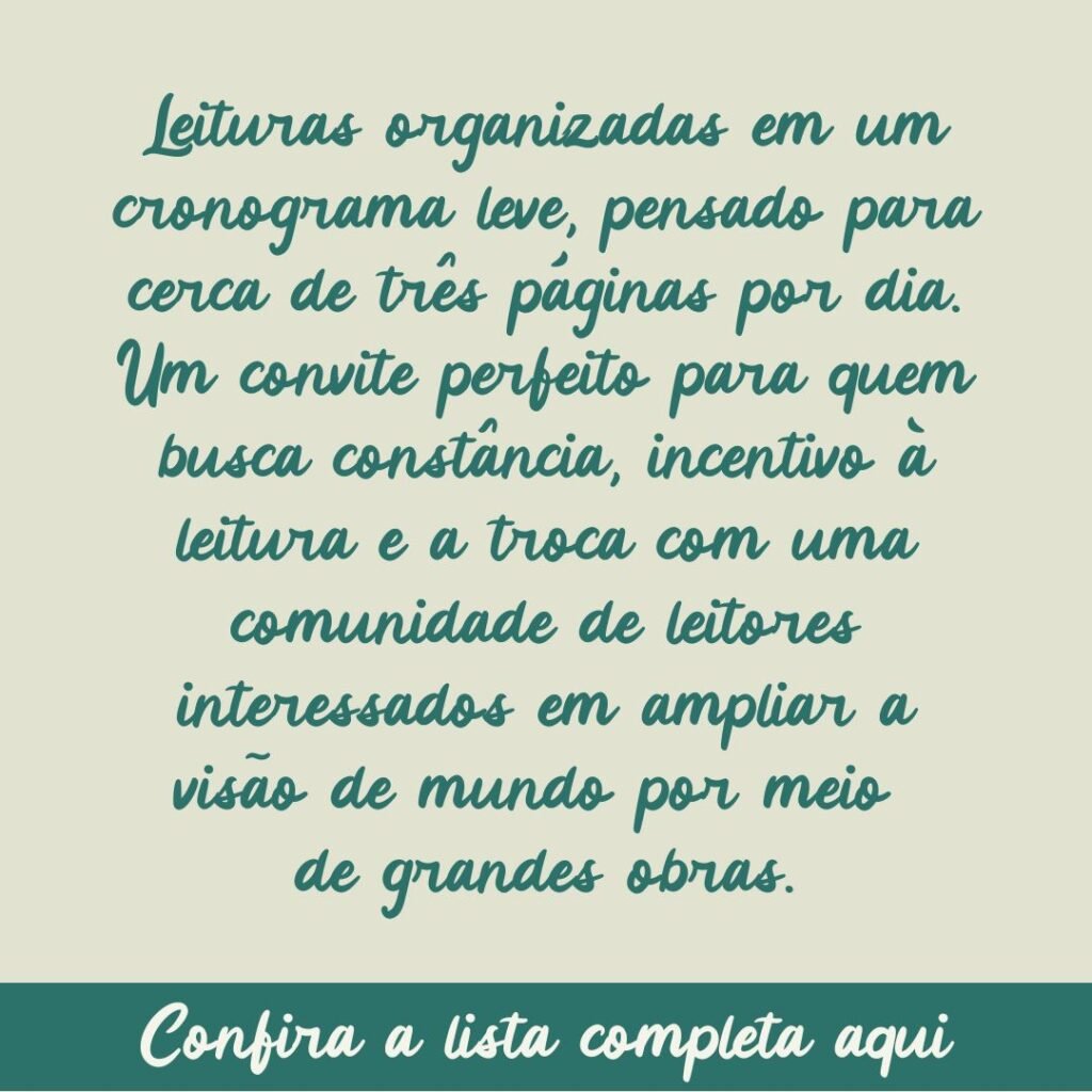 Confira a lista das leituras de 2026 do Clube do Livro da Academia Ubajarense de Letras e Artes