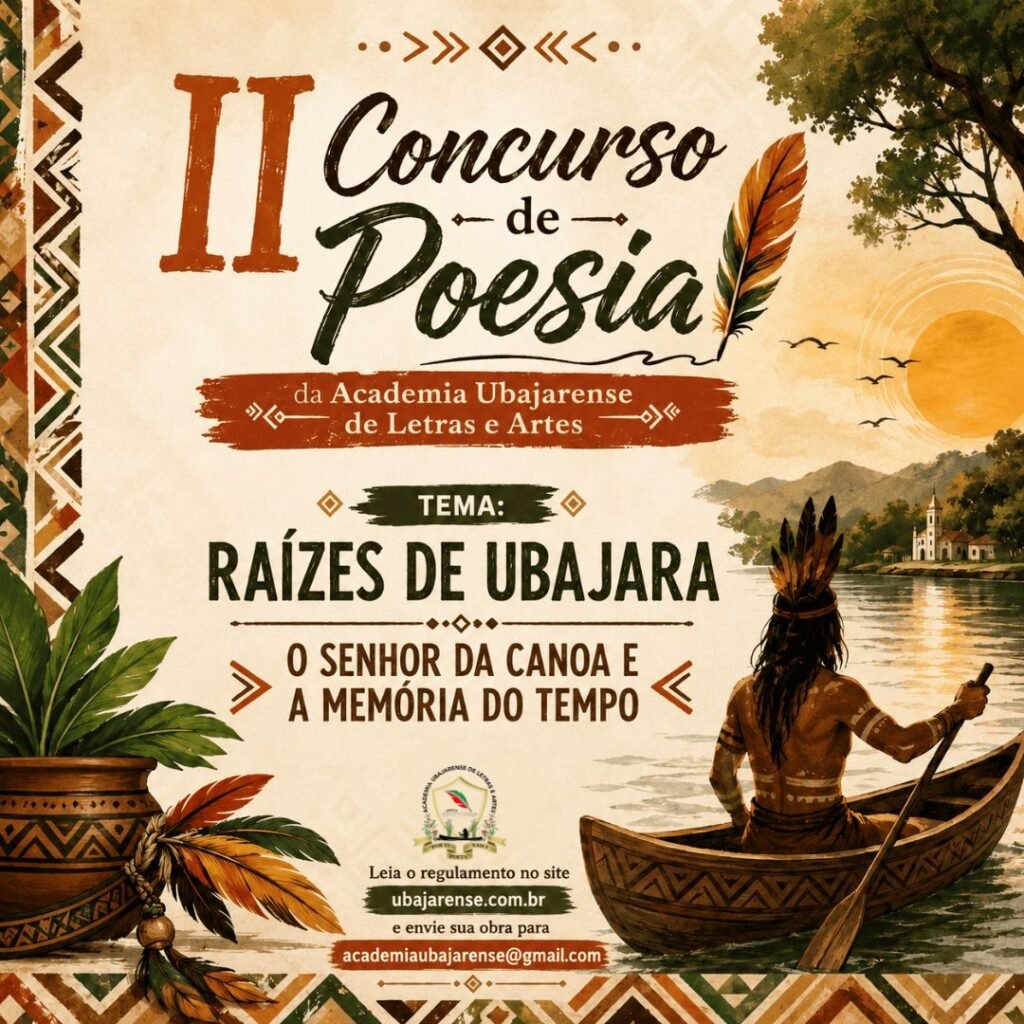II Concurso de Poesia 2026 Academia Ubajarense de Letras e Artes